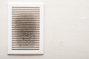 dusty vent cleaning