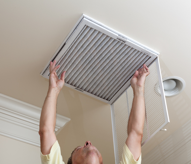 Primex HVAC air filter replacement